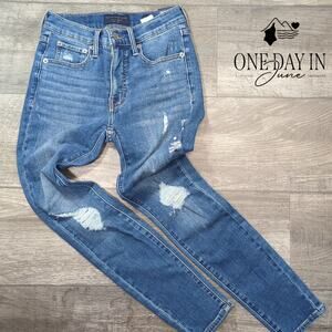 Lucky Brand Bridgette High Rise Skinny Jeans Size 0